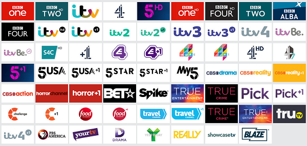free air tv channels
